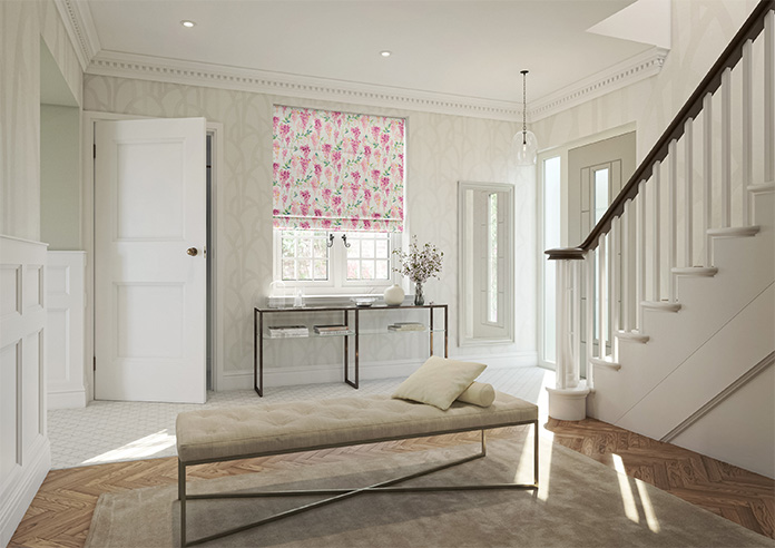 Wisteria Silk, Rosewood - Twist&Fit Roman Blind - Image 6